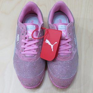 Brand New Girl Pink Puma Steeple Glitz